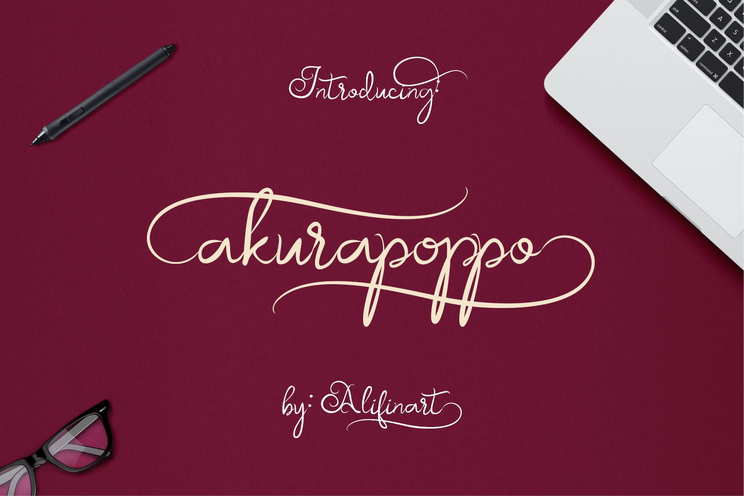 Akurapoppo Luxury Handwritten